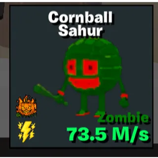 Zombie Cornball Sahur Steal The Brainrot