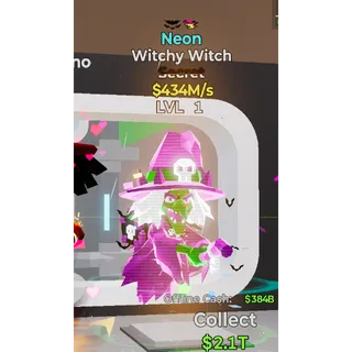 Neon Witchy Witch Steal The Brainrot 