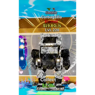 Gothic Garbagzilla 2 traits Steal The Brainrot