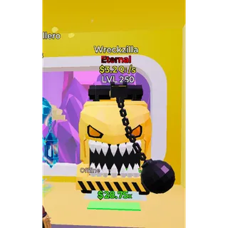Wreckzilla Level 250 Steal The Brainrot 