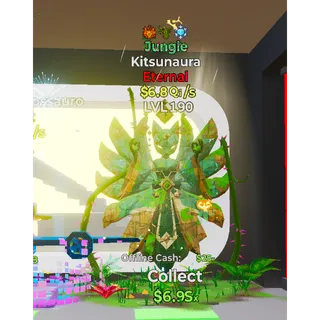 Jungle Kitsunaura Steal The Brainrot Fortnite