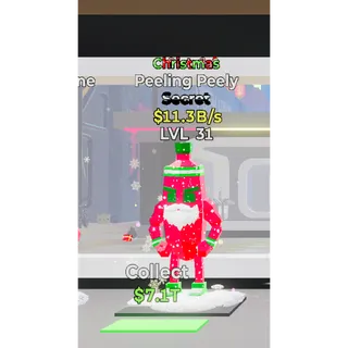Christmas Peeling Peely Steal The Brainrot 