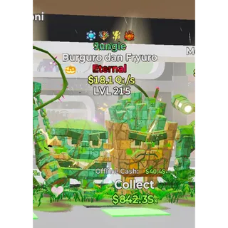 Jungle Burguro dan Fryuro Steal The Brainrot 