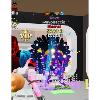 Rave Pavonaccio 4 Traits 7.4Qi Steal The Brainrot 