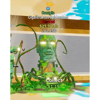Jungle Gigalitraktos Spidorobos 1 Trait Steal The Brainrot Fortnite
