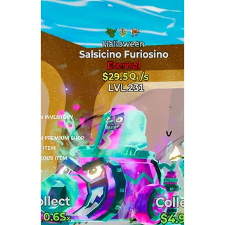 Halloween Salsicino Furiosino Steal The Brainrot