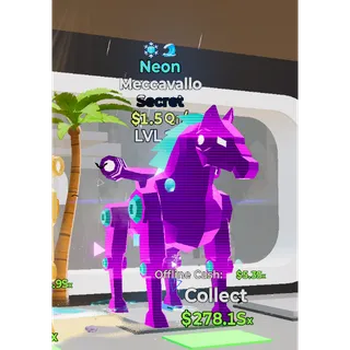Neon Meccavallo Steal The Brainrot 1.5Qi