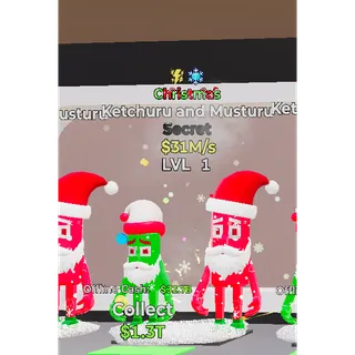 Christmas Ketchuru and Musturu Steal The Brainrot