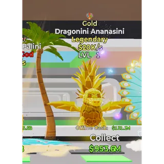 Gold Dragonini Ananasini Steal The Brainrot 