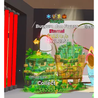 Jungle Burguro dan Fryuro Steal The Brainrot