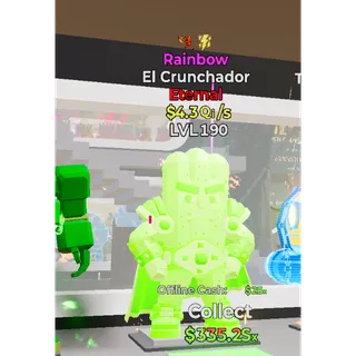 Raimbow El Crunchador Steal The Brainrot 4.3Qi