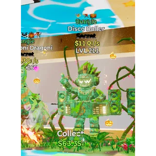 Jungle Disco Roller 3 Trait Steal The Brainrot 