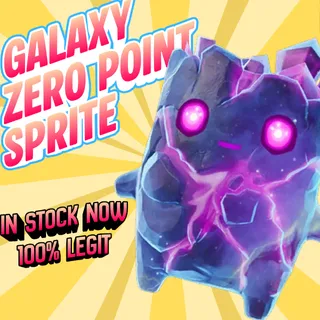 Galaxy Zero Point Sprite Instant Delivery