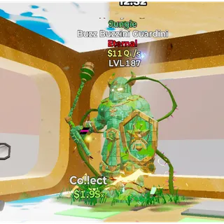 Jungle Buzz Buzzini Guardini 5 traits Steal The Brainrot 