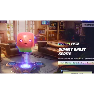 Gummy Ghost Sprite in Fortnite