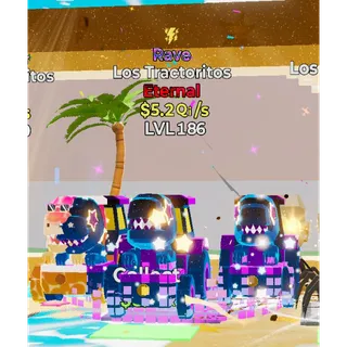 Rave Los Tractoritos 1 Trait Steal The Brainrot