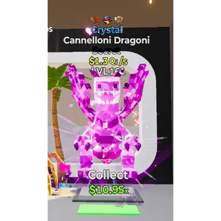 Crystal Cannelloni Dragoni Steal The Brainrot 1.3QI 