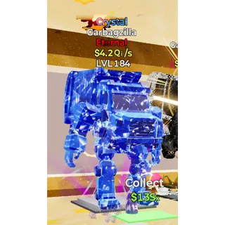 Crystal Garbagzilla Steal The Brainrot 4.2Qi
