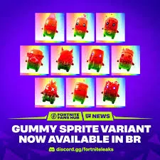 Fortnite Sprite Gummy Bundle Pack