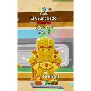 Gold El Crunchador Steal The Brainrot Steal The Brainrot