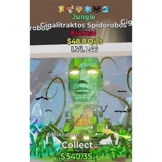 Jungle Gigalitraktos Spidorobos Steal The Brainrot