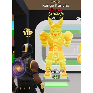 Gold Kango Puncho Steal The Brainrot 