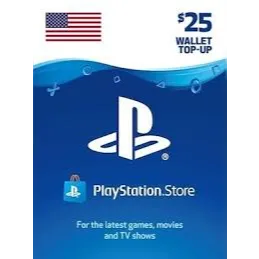 $25.00 USD PlayStation Store