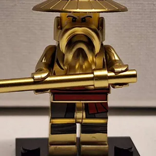 Ninja Sensei Gold Minifig