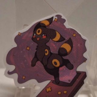 Umbreon Nintendo Gameboy Sticker