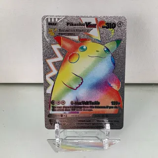 Pikachu V-Max Silver Proxy Card