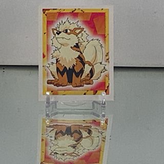 Arcanine - 1999 Pokemon Sticker Topps Merlin