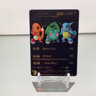 Kanto Starters Black Proxy Card