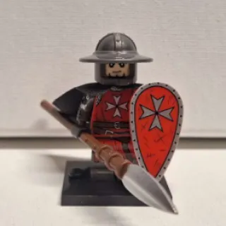 Spearman Crusader Minifig