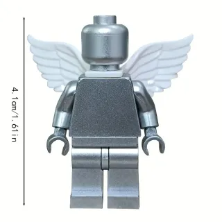 1.6in Silver Minifig