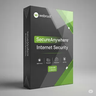 EXPIRES 2/10/27 - Webroot SecureAnywhere Internet Security 3 devices (6 Months)