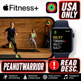 NEW USA USERS ONLY - APPLE FITNESS+ 3–4 MONTH TRIAL (READ DESC)