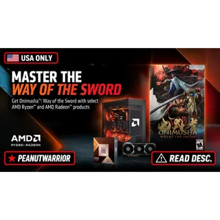 Onimusha: Way of the Sword - AMD Game Bundle Code (READ DESC) USA ONLY