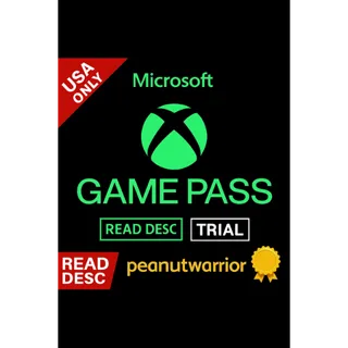 READ DESC (USA ONLY) Microsoft Xbox Game Pass Premium 1 Month Trial New Subscribers Only