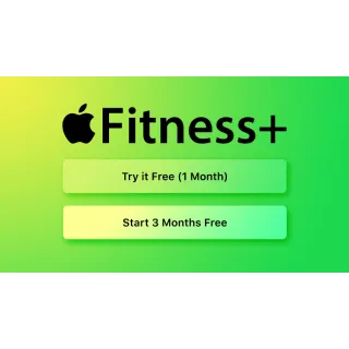 New Users - Apple Fitness+ 3 months free