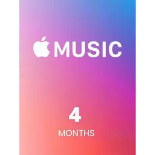 New Users Apple Music 4 months free