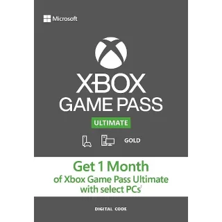 NEW SUBSCRIBERS ONLY - USA Xbox Game Pass Ultimate 1 Month