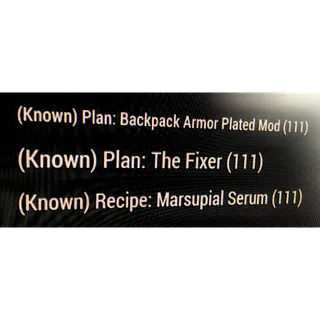 333 Plans & Recipes