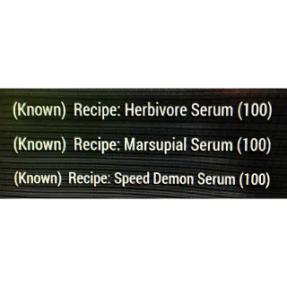 300 SERUM RECIPES