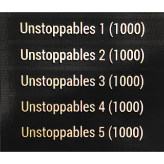5k Unstoppables Magazines