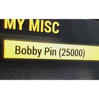 25K BOBBY PINS