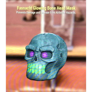Glowing BONE HEAD Mask