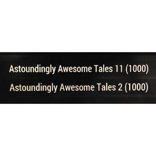 2000 Awesome Tales