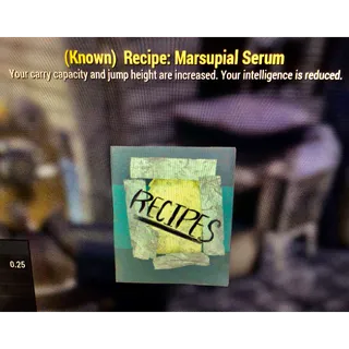 100 MARSUPIAL SERUM RECIPES