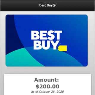 $200.00 USD Best Buy