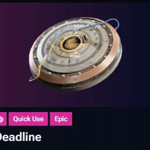 deadline blueprint
